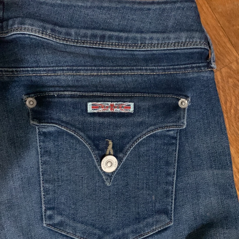 Hudson Collin Flap Mid-Rise Skinny Ankle Jean - Picture 6 of 11